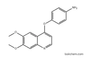 BenzenaMine, 4-[(6,7-diMethoxy-4-quinolinyl)oxy]-