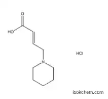 2-Butenoic acid, 4-(1-piperidinyl)-, hydrochloride (1:1), (2E)-