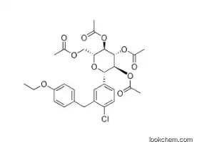 D-Glucitol, 1,5-anhydro-1-C-[4-chloro-3-[(4-ethoxyphenyl)Methyl]phenyl]-, tetraacetate, (1S)-