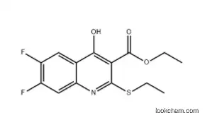 Ethyl 6,7-difluoro-2-ethylmercapto-4-hydroxyquinoline-3-carboxylate