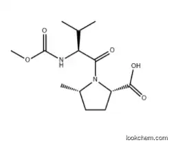(2S,5S)-1-((methoxycarbonyl)-L-valyl)-5-methylpyrrolidine-2-carboxylic acid