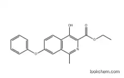 4-Hydroxy-1-methyl-7-phenoxy-3-isoquinolinecarboxylic acid ethyl ester