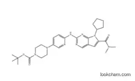 1-Piperazinecarboxylic acid, 4-[6-[[7-cyclopentyl-6-[(diMethylaMino)carbonyl]-7H-pyrrolo[2,3-d]pyriMidin-2-yl]aMino]-3-pyridinyl]-, 1,1-diMethylethyl ester