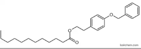 2-(4-Benzyloxyphenyl)ethyl dodecanoate Dodecanoic acid