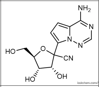 (2R,3R,4S,5R)-2-(4-aminopyrrolo[2,1-f][1,2,4]triazin-7-yl)-3,4-dihydroxy-5-(hydroxymethyl)tetrahydrofuran-2-carbonitrile