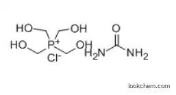 Tetrakis(hydroxymethyl)phosphonium chloride urea polymer