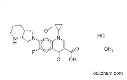 MOXIFLOXACIN, HYDROCHLORIDE MONOHYDRATE