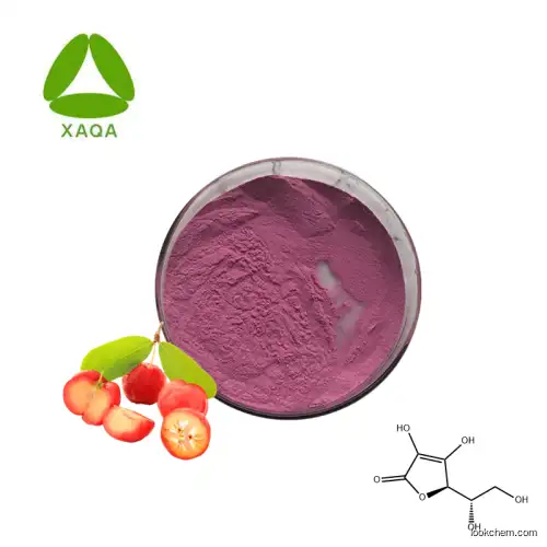 Natural &Organic Good Water Soluble health care Acerola Cherry Extract Vitamin C / VC 25% HPLC Powder
