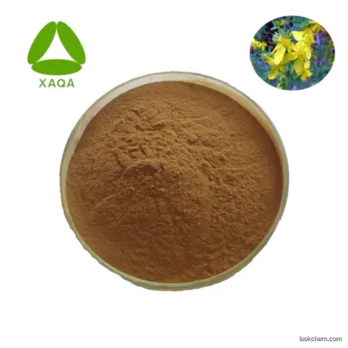 new products hot selling Hypericum perforatum L.;St John's wort Extract powder Hypericin 0.3% price