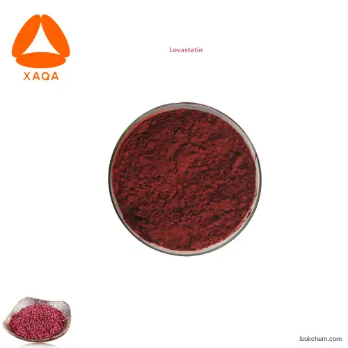 natural antilipemic agent raw materials red yeast rice extract Lovastatin 5% powder