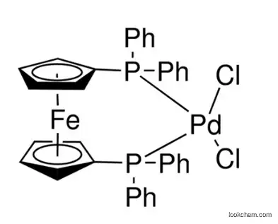pd(dppf)cl2 (1,1'-bis(diphenylphosphino)ferrocene)palladium(II) dichloride 98%