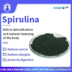 100% Organic Natural Green Algae Powder EU Organic Spirulina Powder