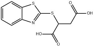 2-(1,3-Benzothiazol-2-ylthio)succinic acid(95154-01-1)