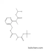 Glycine, N-[(1,1-diMethylethoxy)carbonyl]-N-Methyl-, [2-[[(1-chloroethoxy)carbonyl]MethylaMino]-3-pyridinyl]Methyl ester