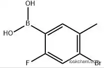 4-Bromo-2-fluoro-5-methylphenylboronic acid(677777-57-0)