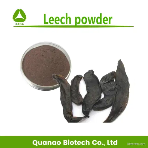 Natural Dry leech extract powder 99% Hirudin powder