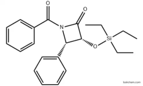 (3R,4S)-1-Benzoyl-4-phenyl-3-[(triethylsilyl)oxy]-2-azetidinone manufacture