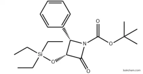 (3R,4S)-tert-Butyl 2-oxo-4-phenyl-3-(triethylsilyloxy)azetidine-1-carboxylate china manufacture