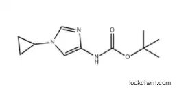 tert-butyl (1-cyclopropyl-1H-iMidazol-4-yl)carbaMate