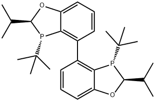 (2S,2'S,3S,3'S)-3,3'-di-tertbutyl-2,2'-diisopropyl- 2,2',3,3'-tetrahydro-4,4'- bibenzo[d][1,3]oxaphosphole(2207601-12-3)