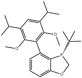 1,3-Benzoxaphosphole, 4-[2,6-dimethoxy-3,5-bis(1-methylethyl)phenyl]-3-(1,1-dimethylethyl)-2,3-dihydro-, (3S)-