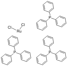 Tris(triphenylphosphine)ruthenium(II) chloride C54H45Cl2P3Ru 15529-49-4