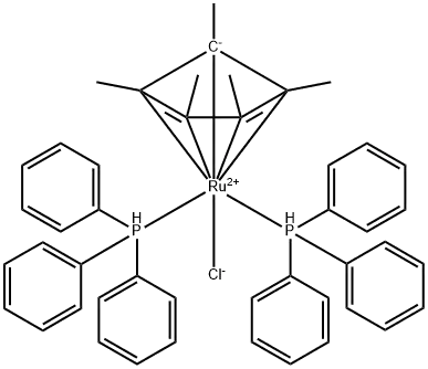 Pentamethylcyclopentadienylbis(triphenylphosphine)ruthenium(II) chloride 92361-49-4