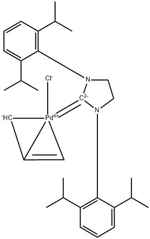 ALLYLCHLORO[1,3-BIS(2,6-DI-I-PROPYLPHENYL)-4,5-DIHYDROIMIDAZOL-2-YLIDENE]PALLADIUM (II)