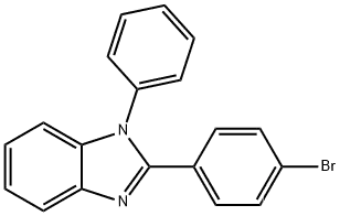 2-(4-Bromophenyl)-1-phenylbenzimidazole 2620-76-0 C19H13BrN2