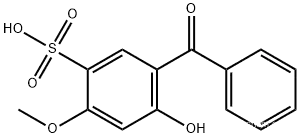 5-Benzoyl-4-hydroxy-2-methoxybenzenesulfonic acid