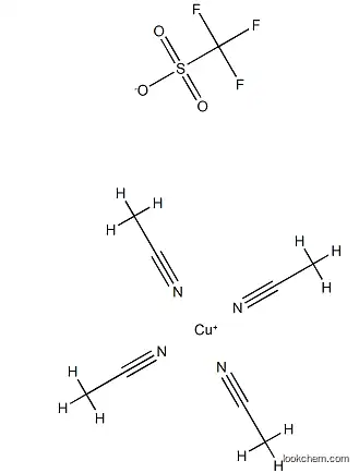 tetrakis(acetonitrile)copper(I) trifluoromethanesulfonate hemihydrate 58452-28-1