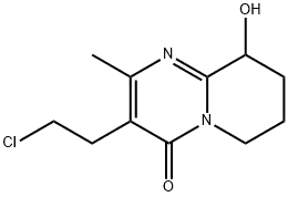 3-(2-Chloroethyl)-6,7,8,9-tetrahydro-9-hydroxy-2-methyl-4H-pyrido[1,2-a]pyrimidin-4-one
