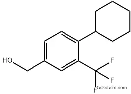 4-cyclohexyl-3-(trifluoromethyl)- Benzenemethanol 957205-23-1