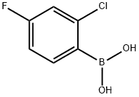 2-Chloro-4-fluorophenylboronic Acid 313545-72-1 C6H5BClFO2