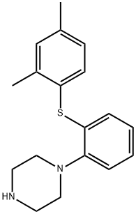 1-(2-((2,4-Dimethylphenyl)thio)phenyl)piperazine