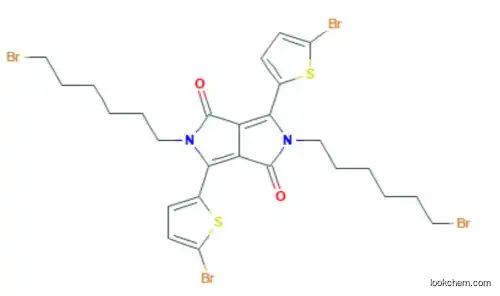2,5-Bis(6-bromohexyl)-3,6-bis(5-bromothiophen-2-yl)pyrrolo[3,4-c]pyrrole-1,4(2H,5H)-dione