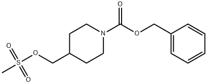 4-(Methanesulfonyloxymethyl)-piperidine-1-carboxylic acid benzyl ester