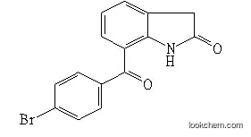 7-(4-bromobenzoyl)-1,3-dihydro-2H-indol-2-one (intermediate of Bromfenac Sodium)