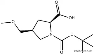(2S,4S)-1-(tert-butoxycarbonyl)-4-(MethoxyMethyl)pyrrolidine-2-carboxylic acid 1378388-16-9