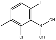 2-Chloro-6-fluoro-3-methylphenylboronic acid 352535-85-4