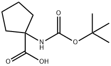 1-(Boc-amino)cyclopentanecarboxylic Acid 35264-09-6 C11H19NO4
