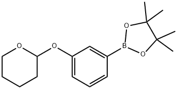 3-(TETRAHYDRO-2H-PYRAN-2-YLOXY)PHENYLBORONIC ACID PINACOL ESTER