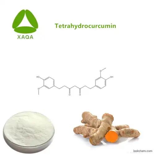 Cosmetic Grade Skin Whitening 36062-04-1 Curcumin Extract 98% Tetrahydrocurcumin