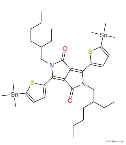 2,5-Bis(2-ethylhexyl)-3,6-bis(5-(trimethylstannyl)thiophen-2-yl)pyrrolo[3,4-c]pyrrole-1,4(2H,5H)-dione