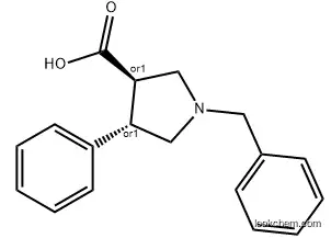 1-Benzyl-4-phenyl-pyrrolidine-3-carboxylic acid 80896-73-7