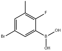 5-Bromo-2-fluoro-3-methylphenylboronic acid