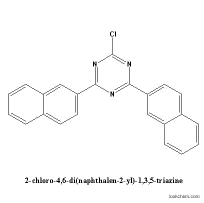 2-chloro-4,6-di(naphthalen-2-yl)-1,3,5-triazine 99%