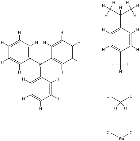 Dichloro(p-cyMene)triphenylphosphinerutheniuM(II) dichloroMethane adduct, Min. 98%