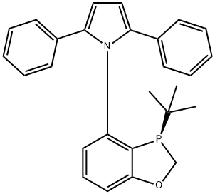 (R)-1-(3-(tert-butyl)-2,3- dihydrobenzo[d][1,3]oxapho sphol-4-yl)-2,5-diphenyl- 1H-pyrrole
