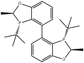 (2S,2'S,3S,3'S)-3,3'-di-tertbutyl-2,2'-dimethyl-2,2',3,3'- tetrahydro-4,4'- bibenzo[d][1,3]oxaphosphol e